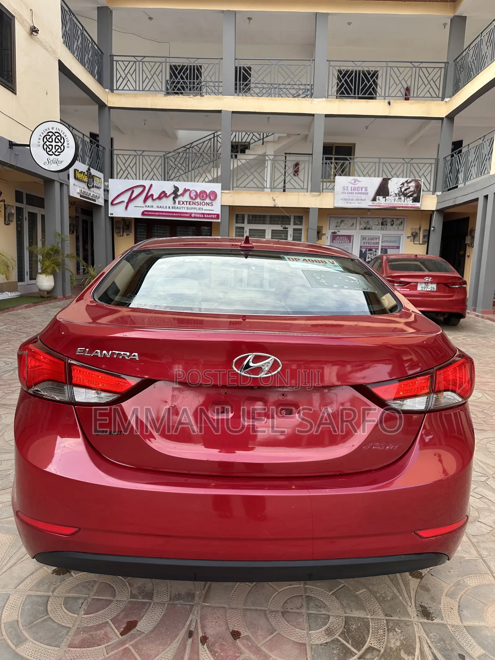 Hyundai Elantra Value Edition Sedan FWD (1.8L 4cyl 6A) 2016 Red