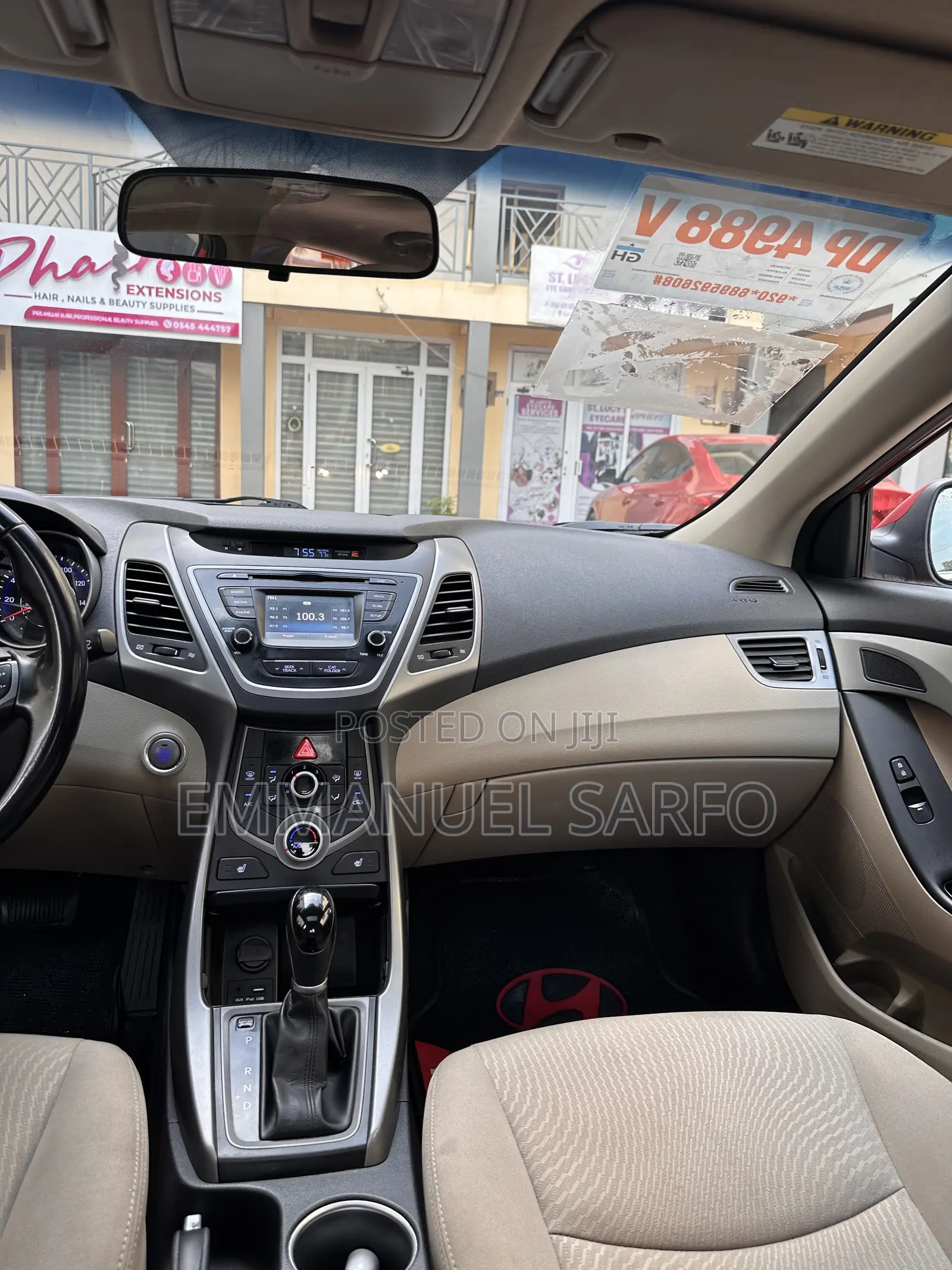 Hyundai Elantra Value Edition Sedan FWD (1.8L 4cyl 6A) 2016 Red