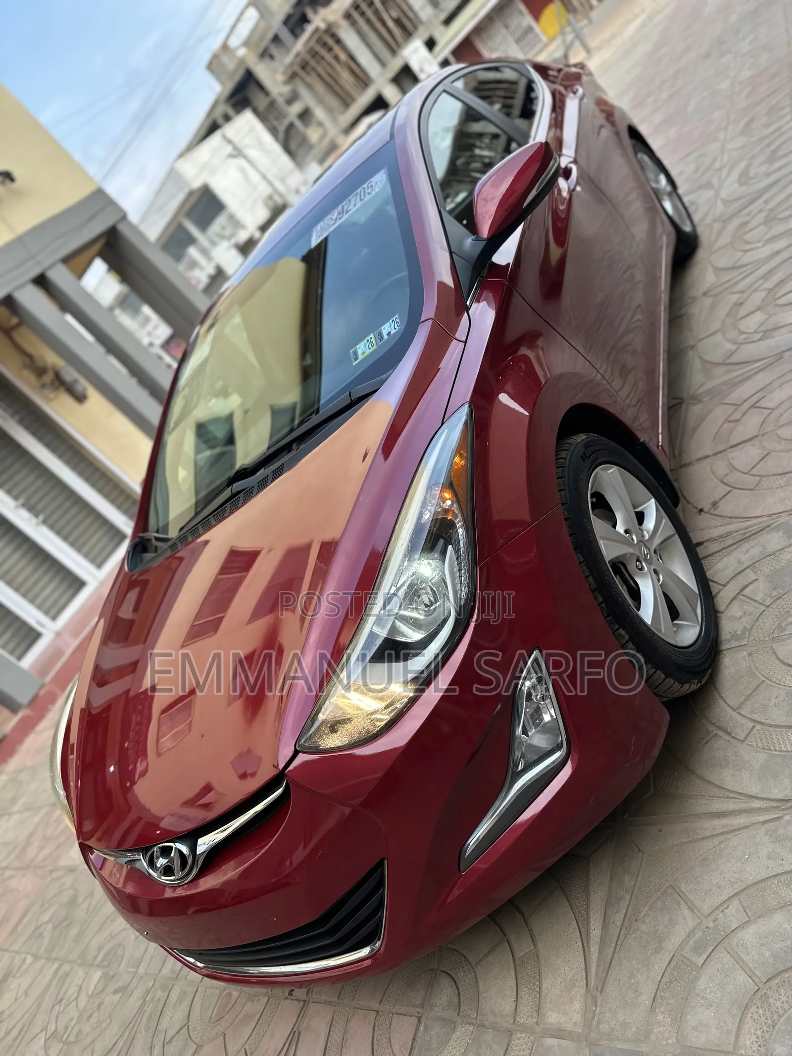 Hyundai Elantra Value Edition Sedan FWD (1.8L 4cyl 6A) 2016 Red