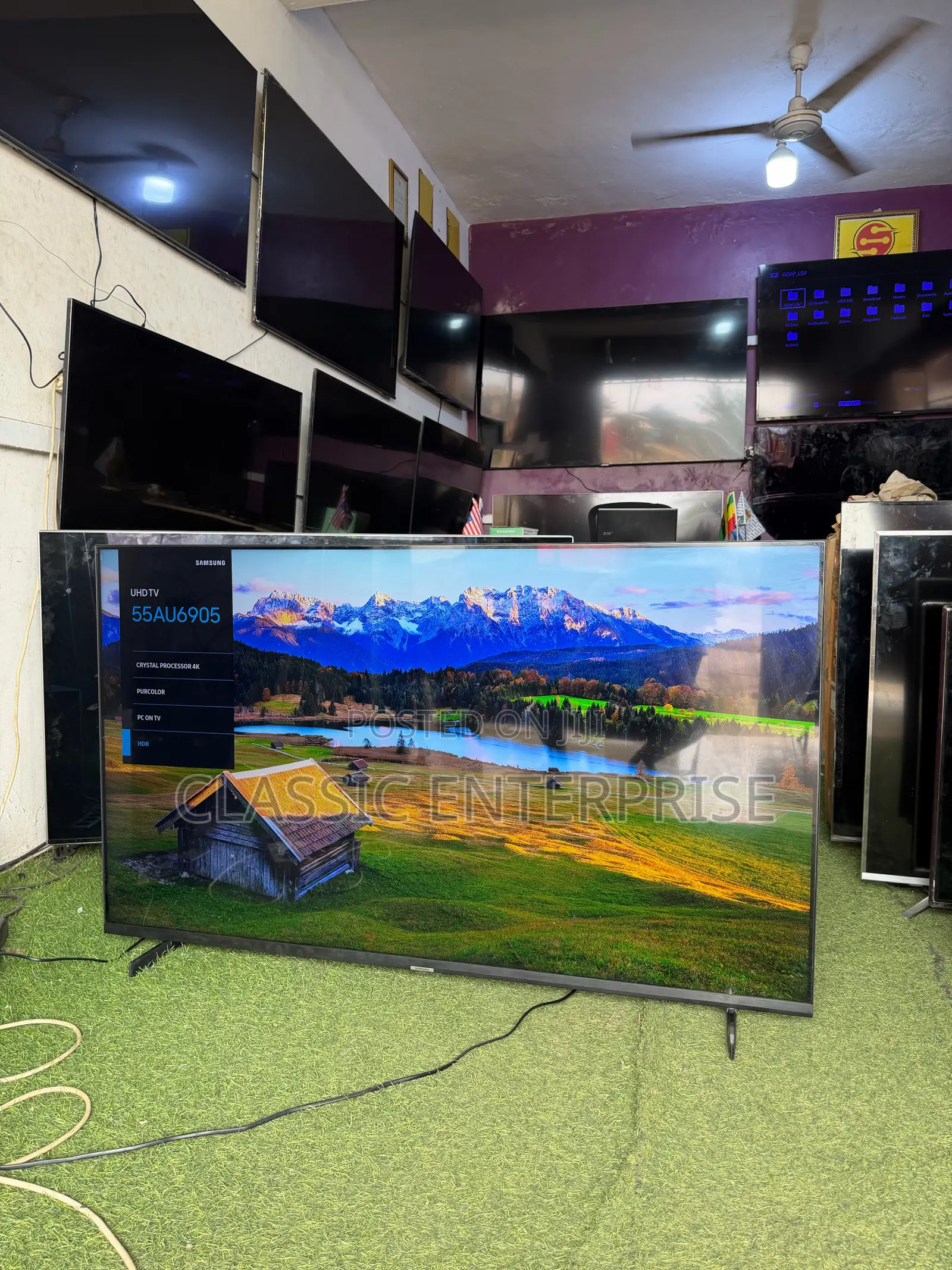 Smasung Au Series 2021/22 Model Smart Premium Uhd to the Max TV