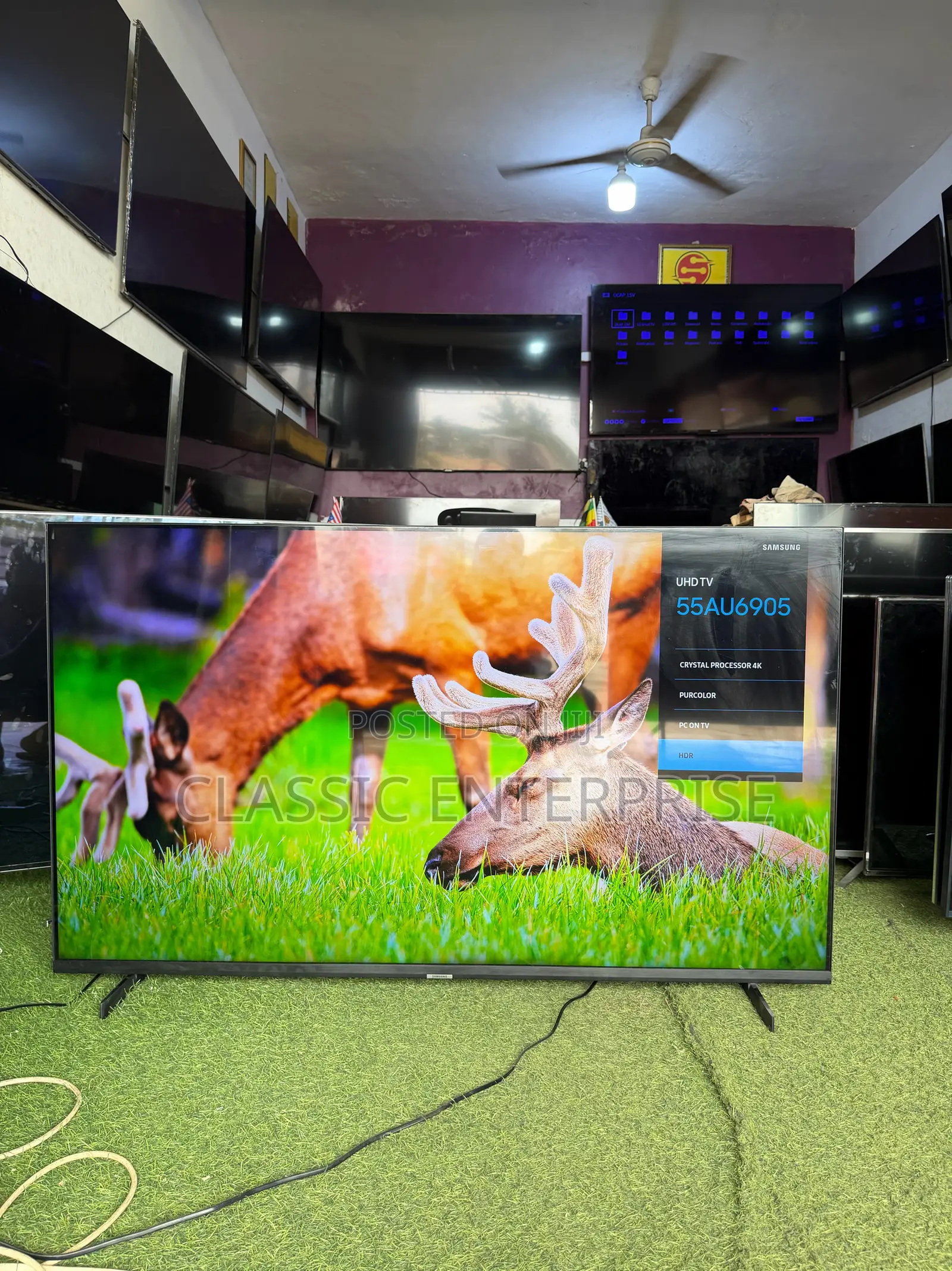 Smasung Au Series 2021/22 Model Smart Premium Uhd to the Max TV