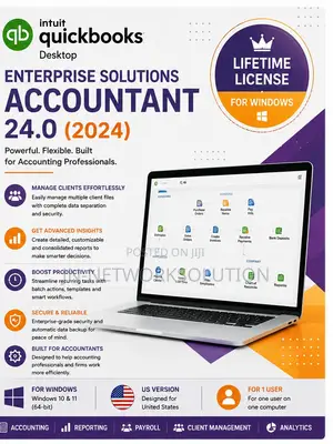 Intuit QuickBooks Desktop Enterprise Solutions Accountant 24.0 (2024)