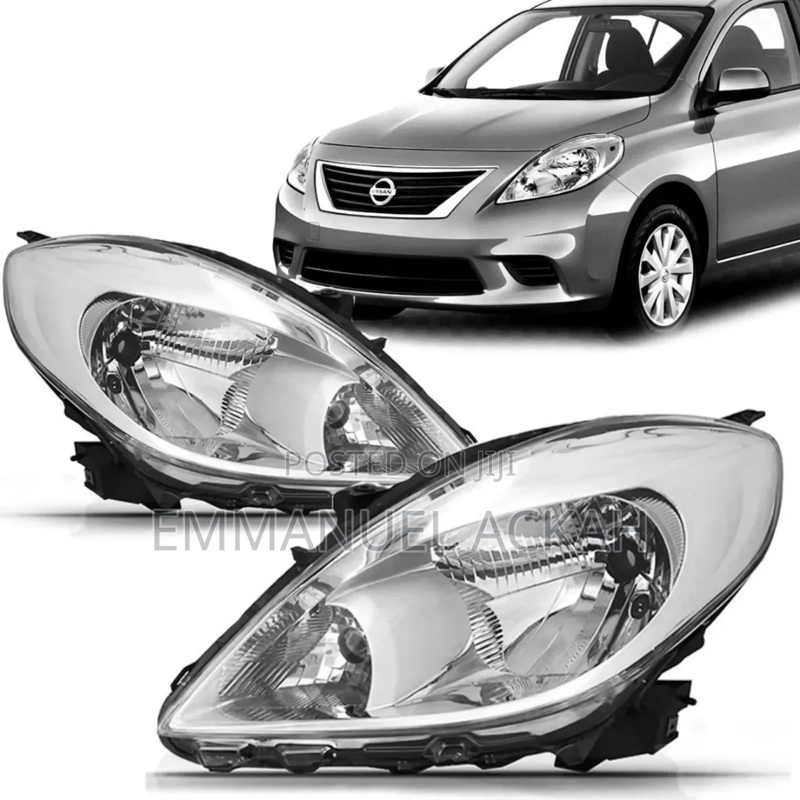 Nissan Versa Headlight Pair 2012 to 2014 Available