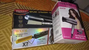 Dryer, Hot Comb and Straightener Combo