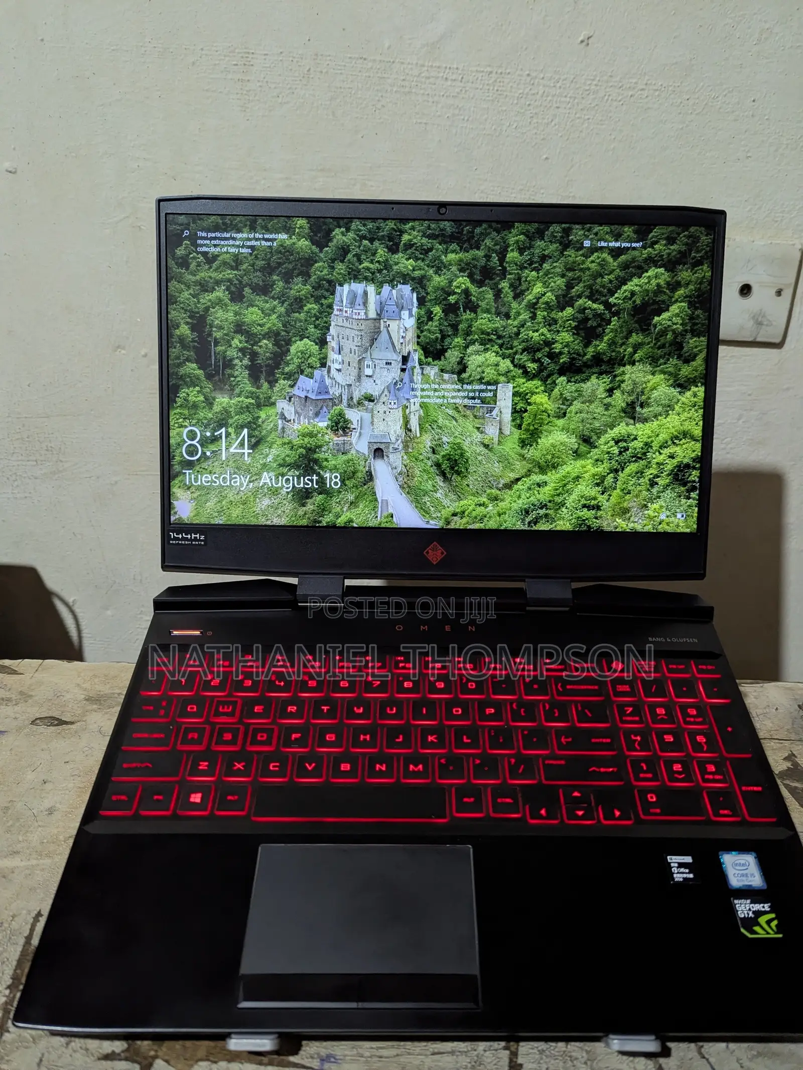 Laptop HP Omen 15 8GB Intel Core i5 SSD 256GB