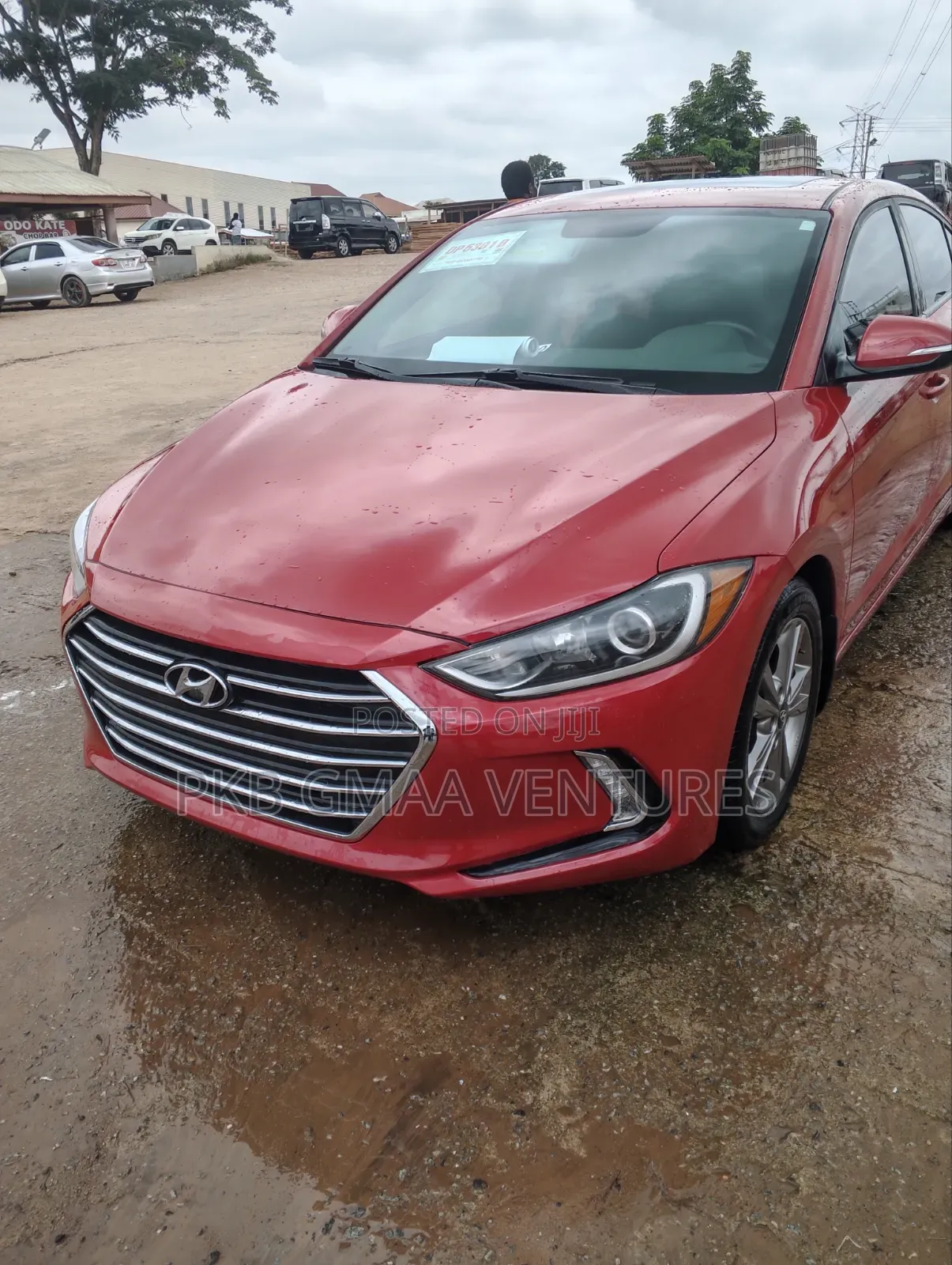 Hyundai Elantra 2018 Red