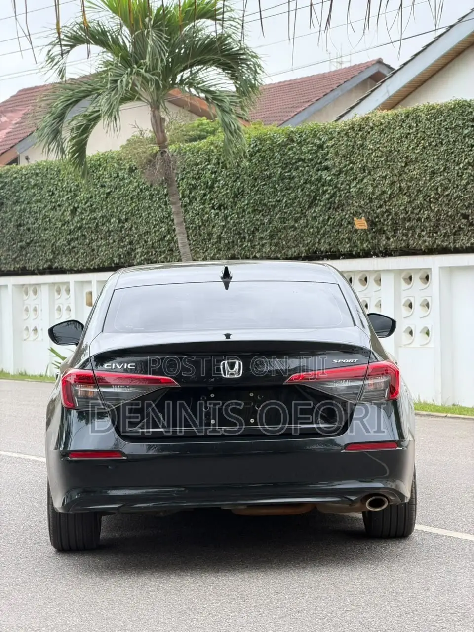 Honda Civic Sport 2022 Black