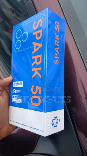 New Tecno Spark 50 128 GB Silver