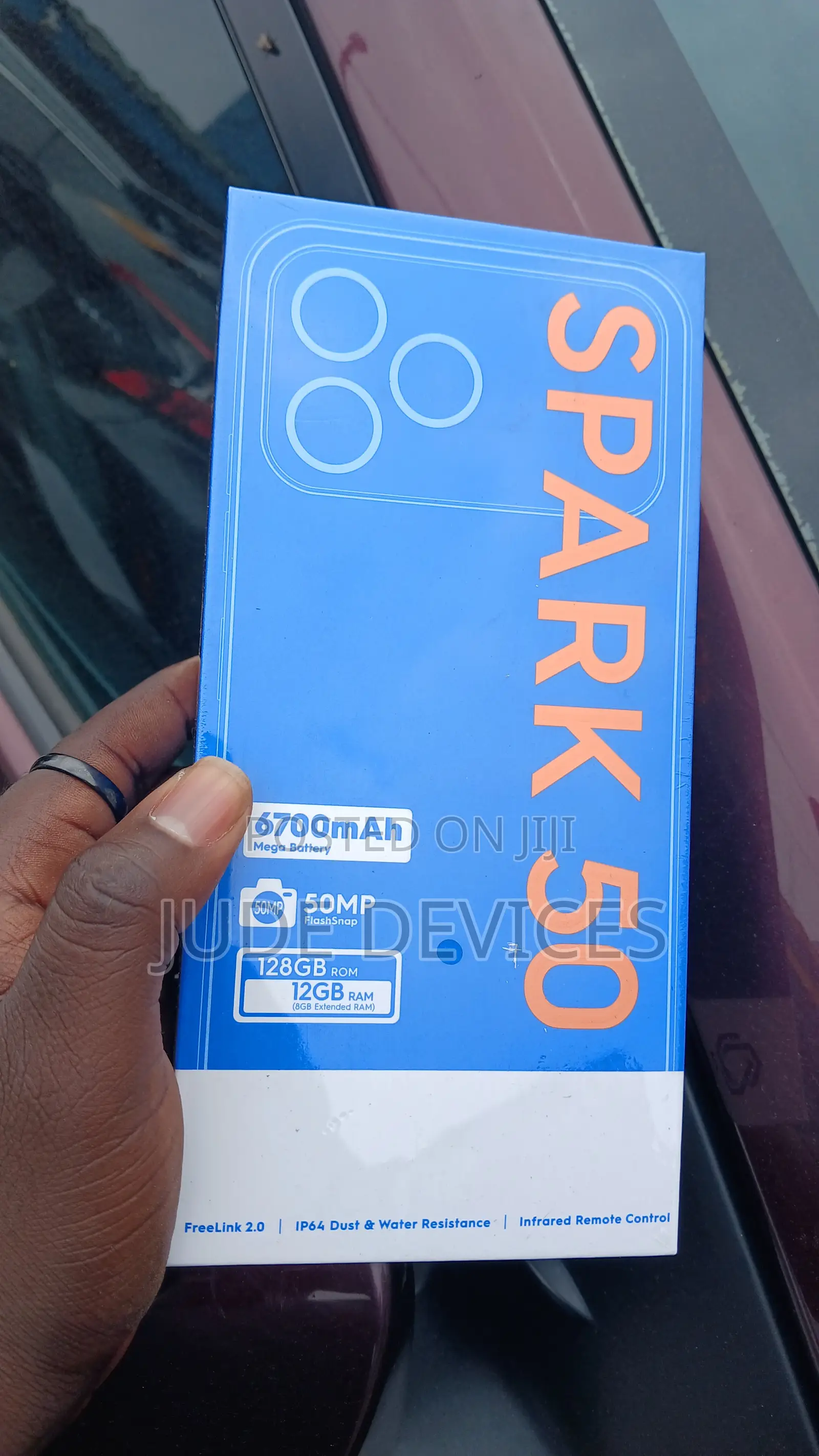 New Tecno Spark 50 128 GB Silver