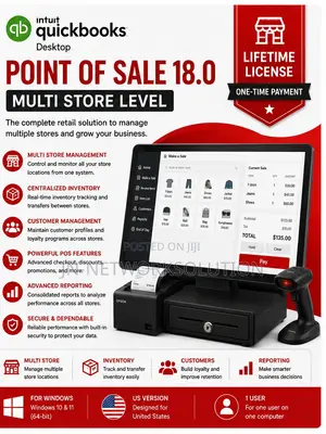 Intuit QuickBooks Desktop Point of Sale 18.0 (Multi Store Level)