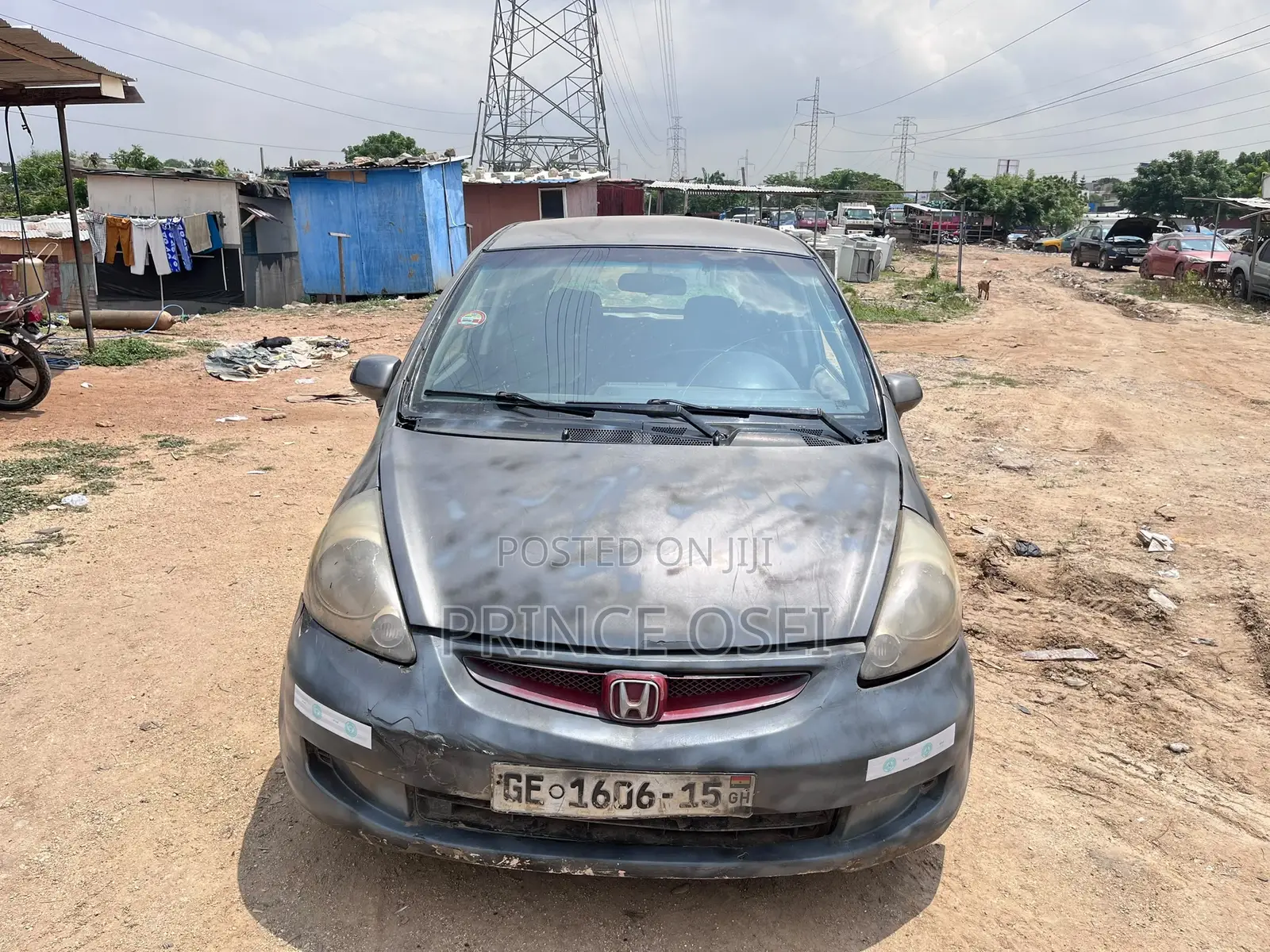 Honda Fit Automatic 2010 Gray
