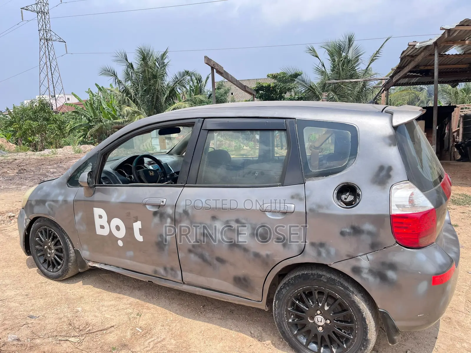 Honda Fit Automatic 2010 Gray