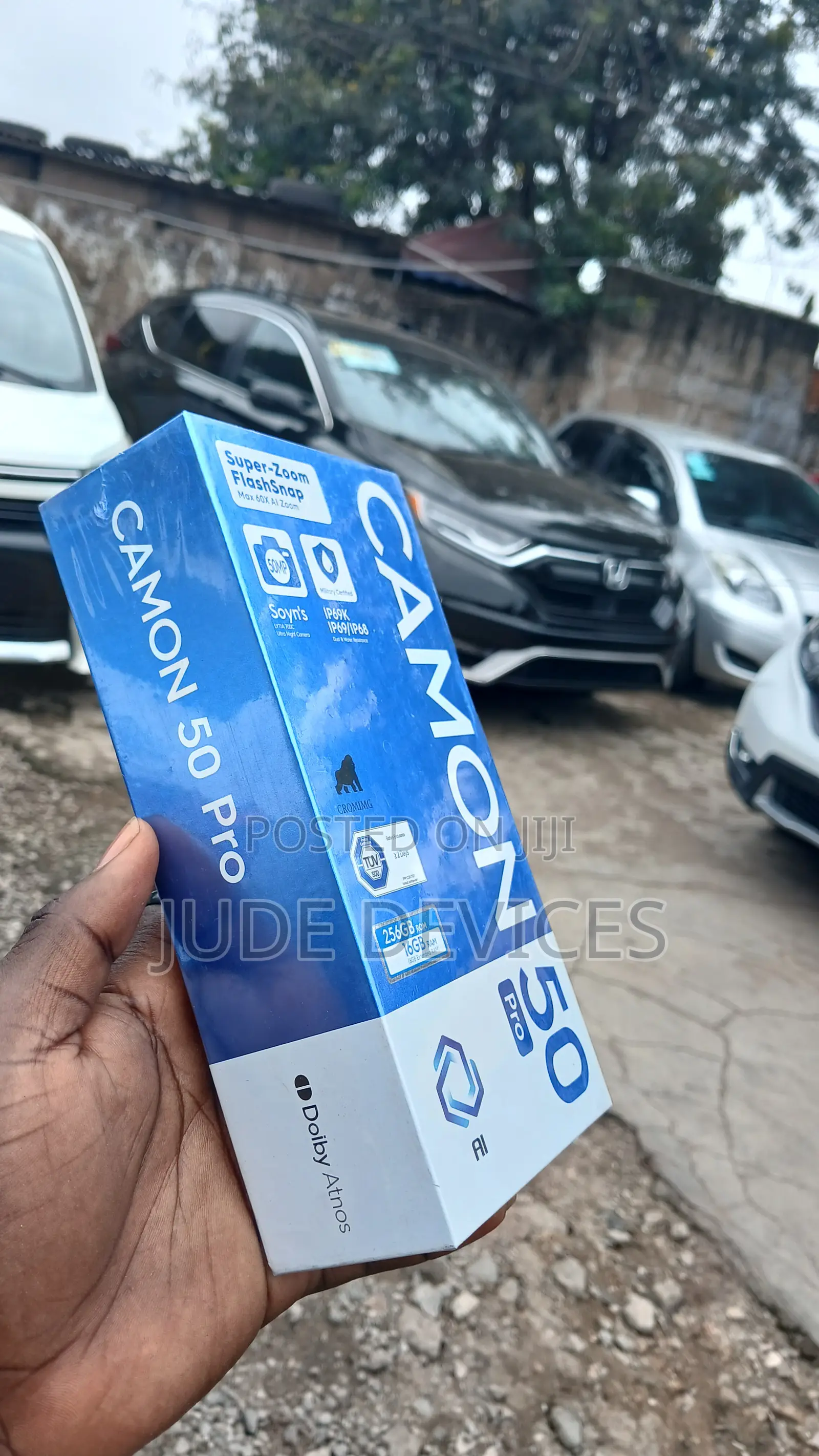 New Tecno Camon 50 Pro 256 GB White