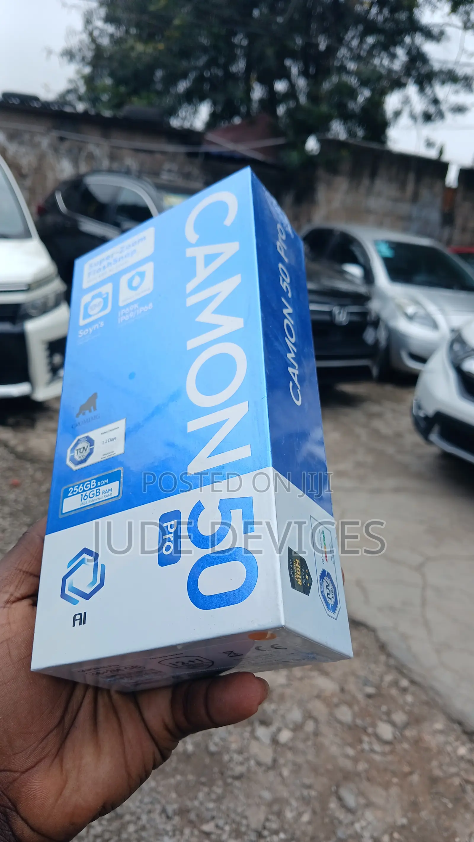 New Tecno Camon 50 Pro 256 GB White