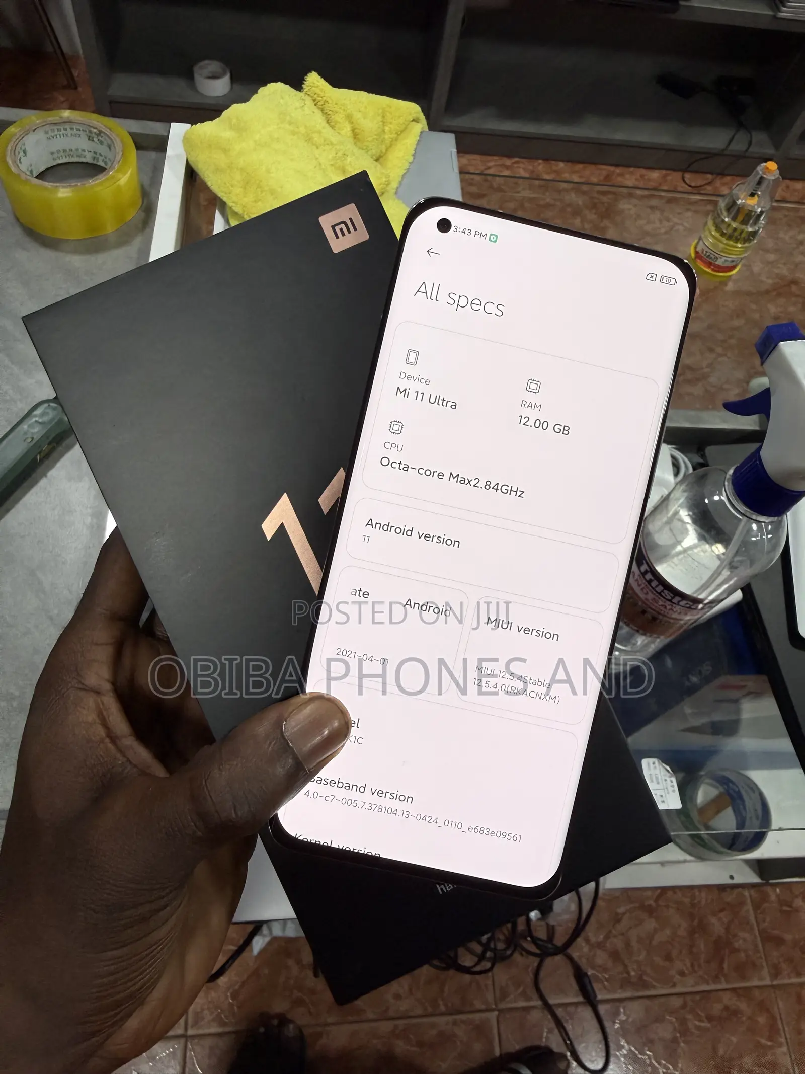 New Xiaomi Mi 11 Ultra 256 GB Black