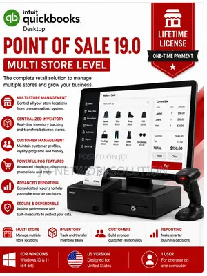 Intuit QuickBooks Desktop Point of Sale 19.0 (Multi Store Level)