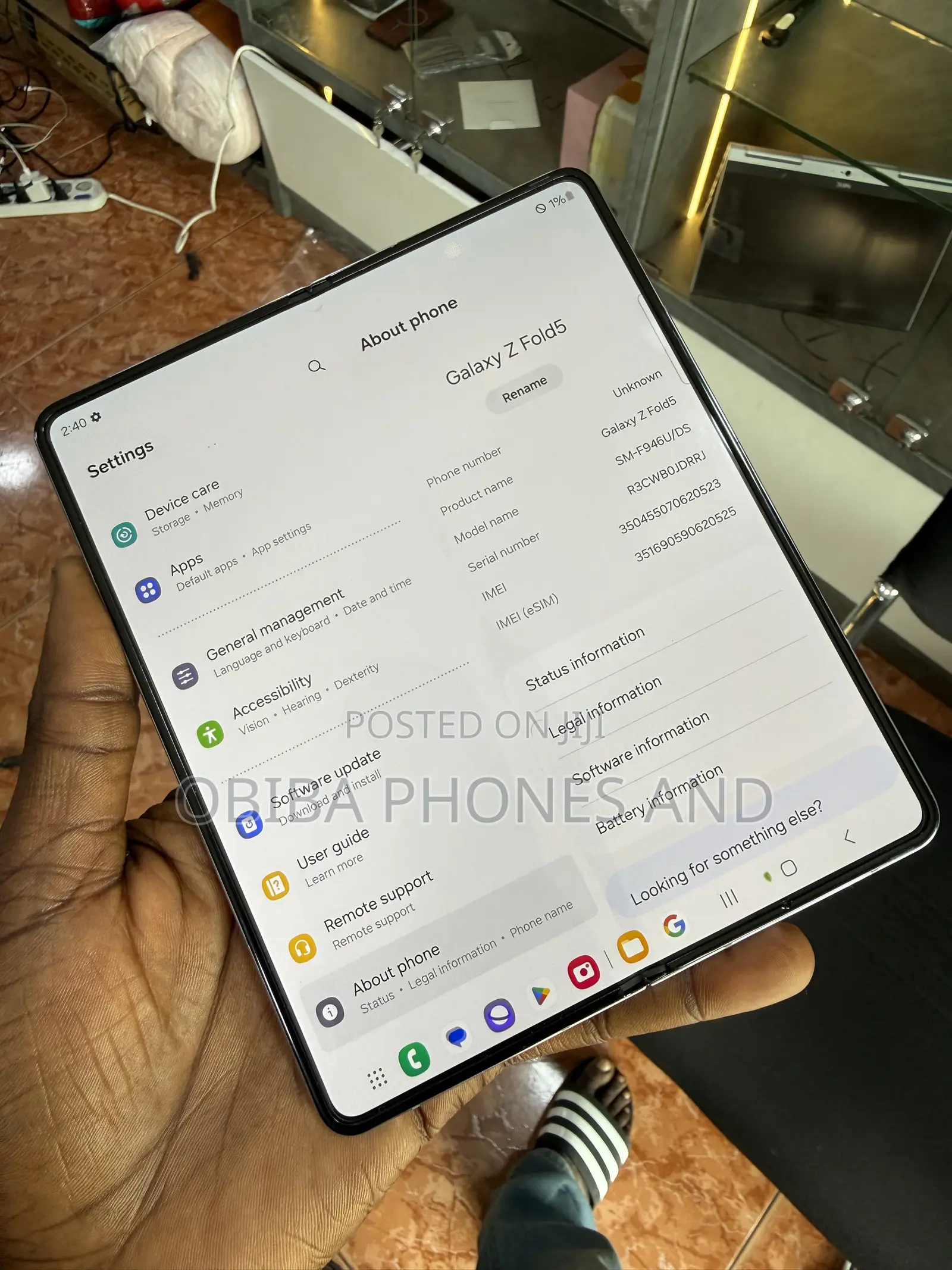 Samsung Galaxy Z Fold 5 512 GB