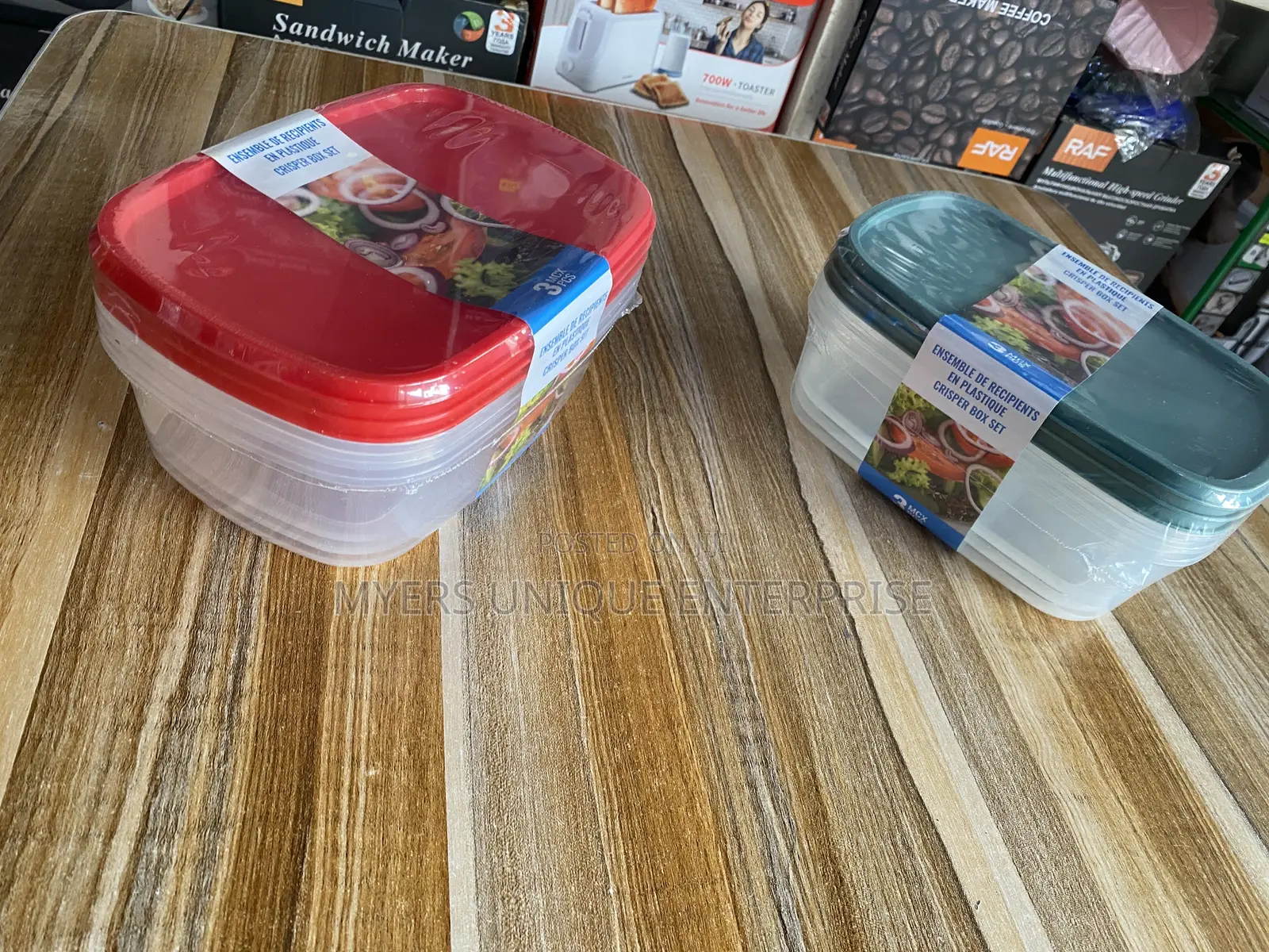 3pcs Plastic Food Keepers for Kitchen