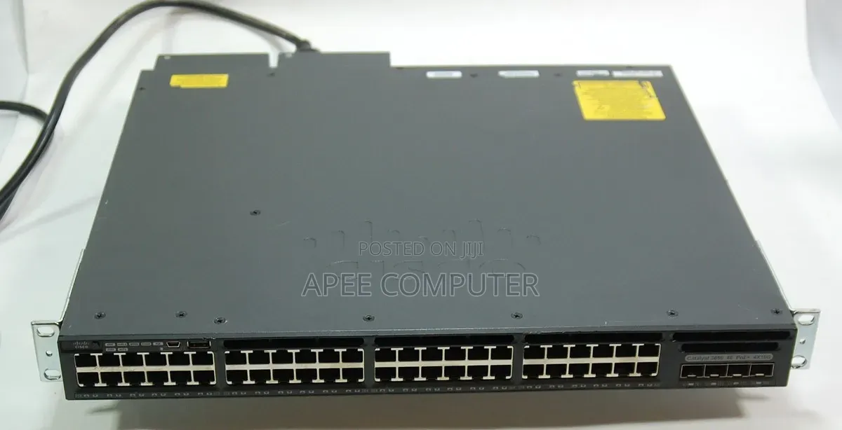 Cisco Catalyst WS-C3650-48PD-L 48-Port 2x 10G Uplink POE Ethernet