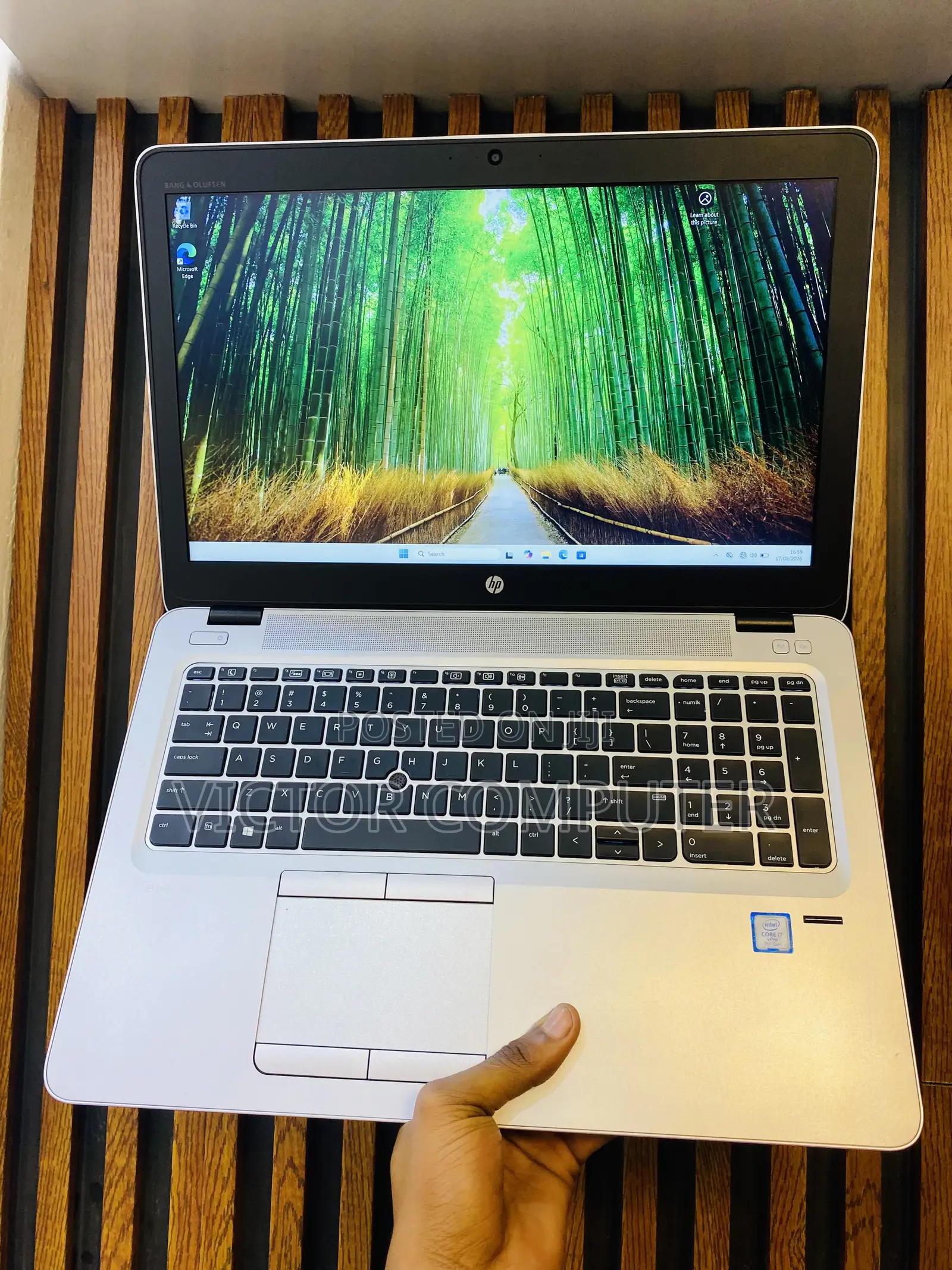 Laptop HP EliteBook 850 G4 8GB Intel Core i7 SSD 256GB