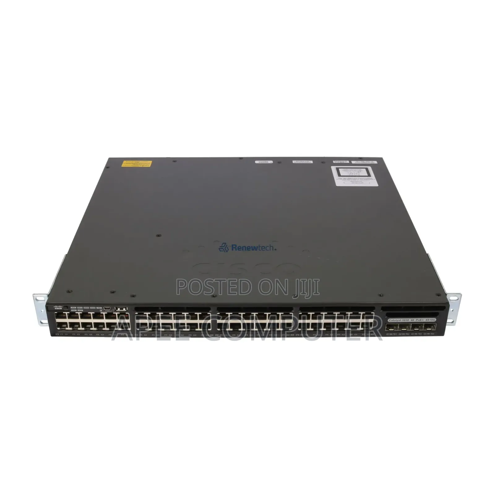 Cisco Catalyst WS-C3650-48PD-L 48-Port 2x 10G Uplink POE Ethernet
