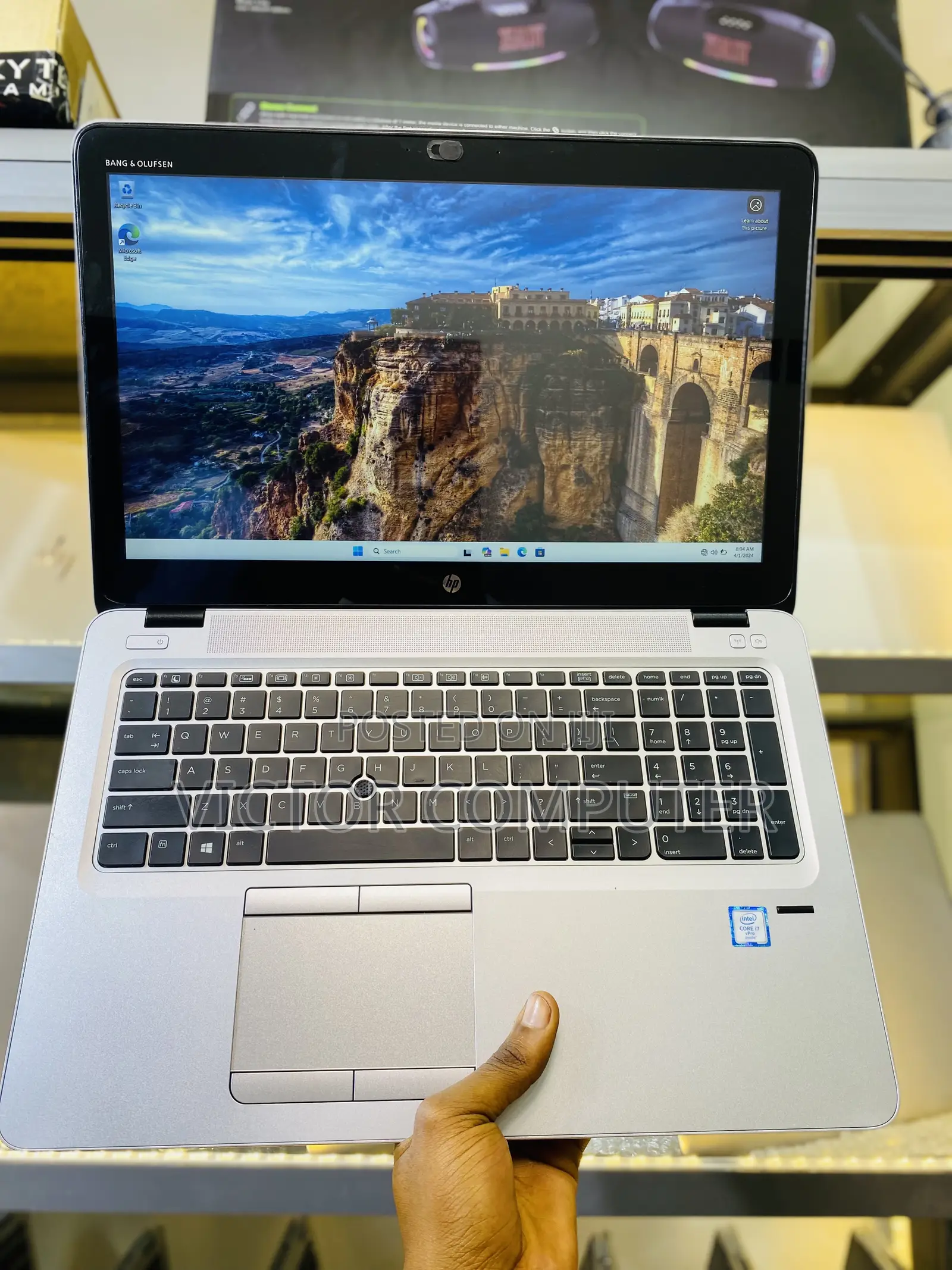 Laptop HP EliteBook 850 G3 8GB Intel Core i7 SSD 256GB