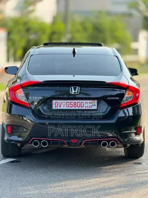 Honda Civic Touring Sedan 2018 Black