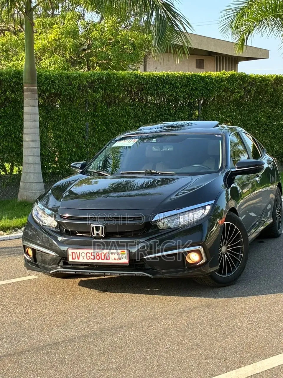 Honda Civic Touring Sedan 2018 Black