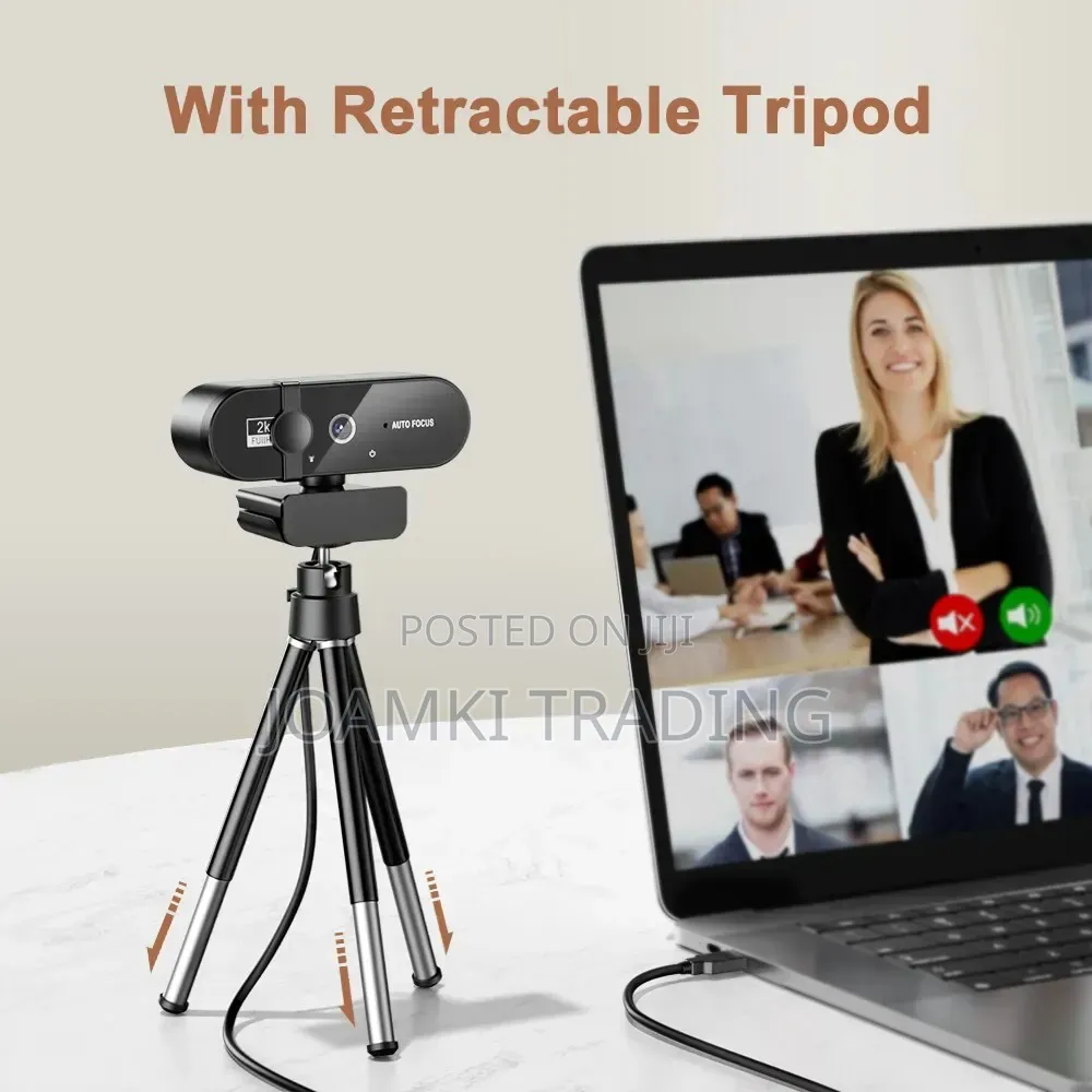  Full HD USB Webcam With Inbuilt Microphone