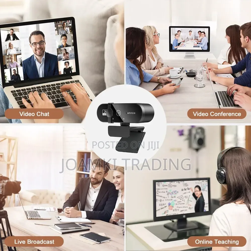  Full HD USB Webcam With Inbuilt Microphone