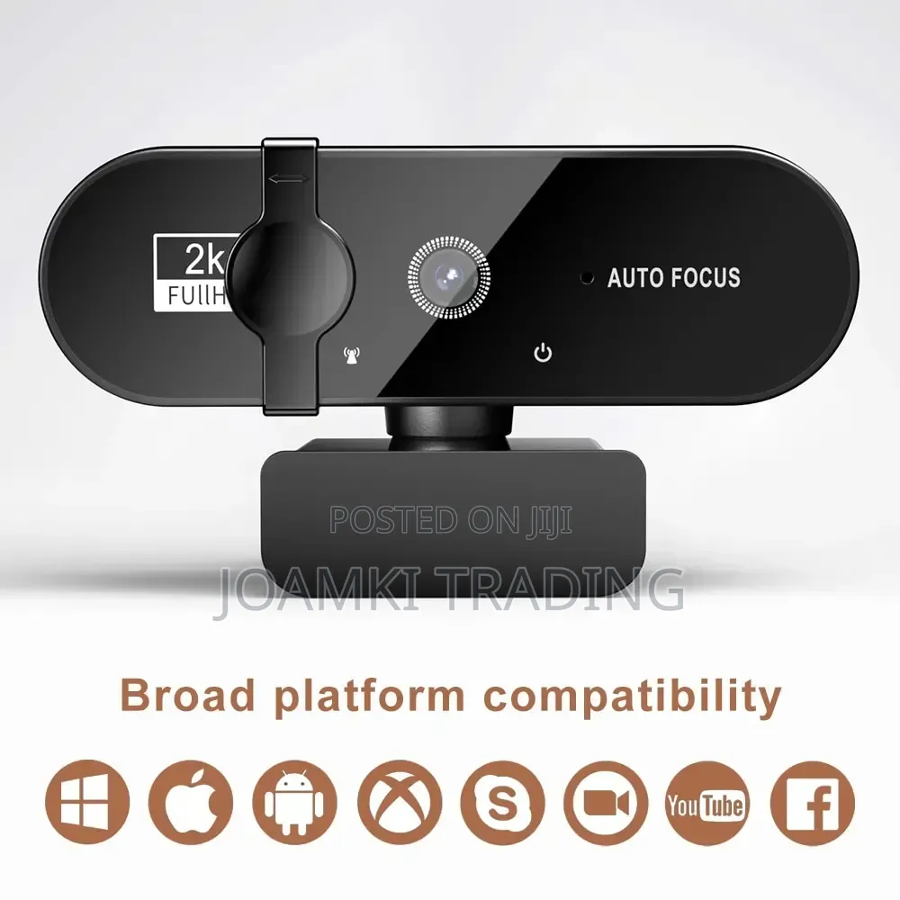  Full HD USB Webcam With Inbuilt Microphone