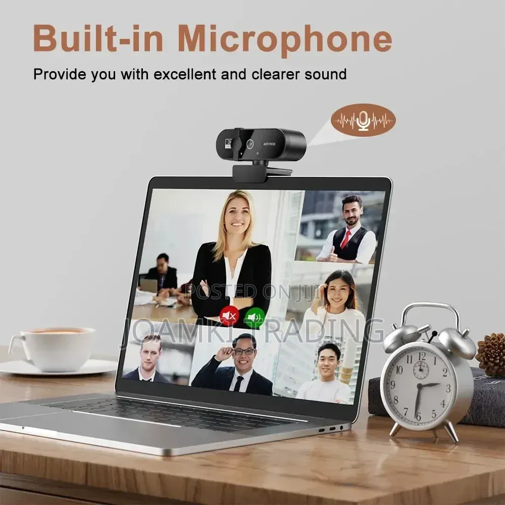  Full HD USB Webcam With Inbuilt Microphone