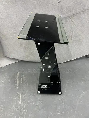Modern Tempered Glass Church Preaching Pulpit and Podium Stand