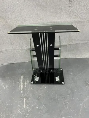 Modern Tempered Glass Church Preaching Pulpit and Podium Stand
