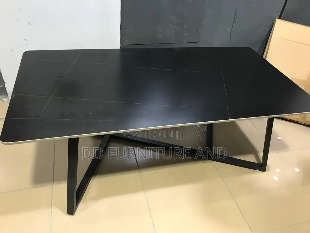 Black Mable Center Table