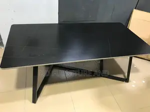 Black Mable Center Table