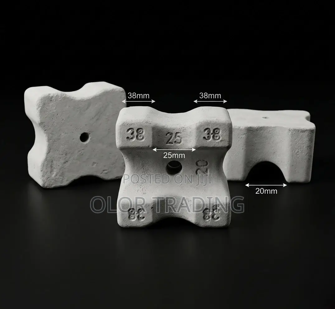 Heavy-Duty Concrete Spacers / Concrete Biscuits - 60pcs