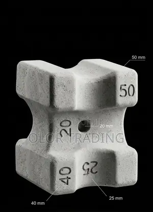 Heavy-Duty Concrete Spacers / Concrete Biscuits - 60pcs