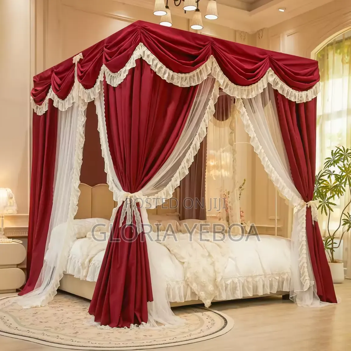 Luxury Style 4 Corner Mosquito Net