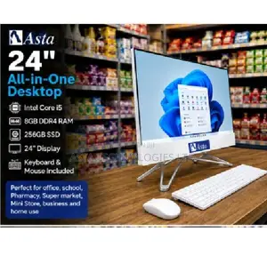 New Desktop Computer 8GB Intel Core i5 SSD 256GB