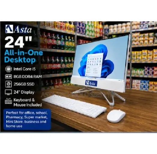 New Desktop Computer 8GB Intel Core i5 SSD 256GB