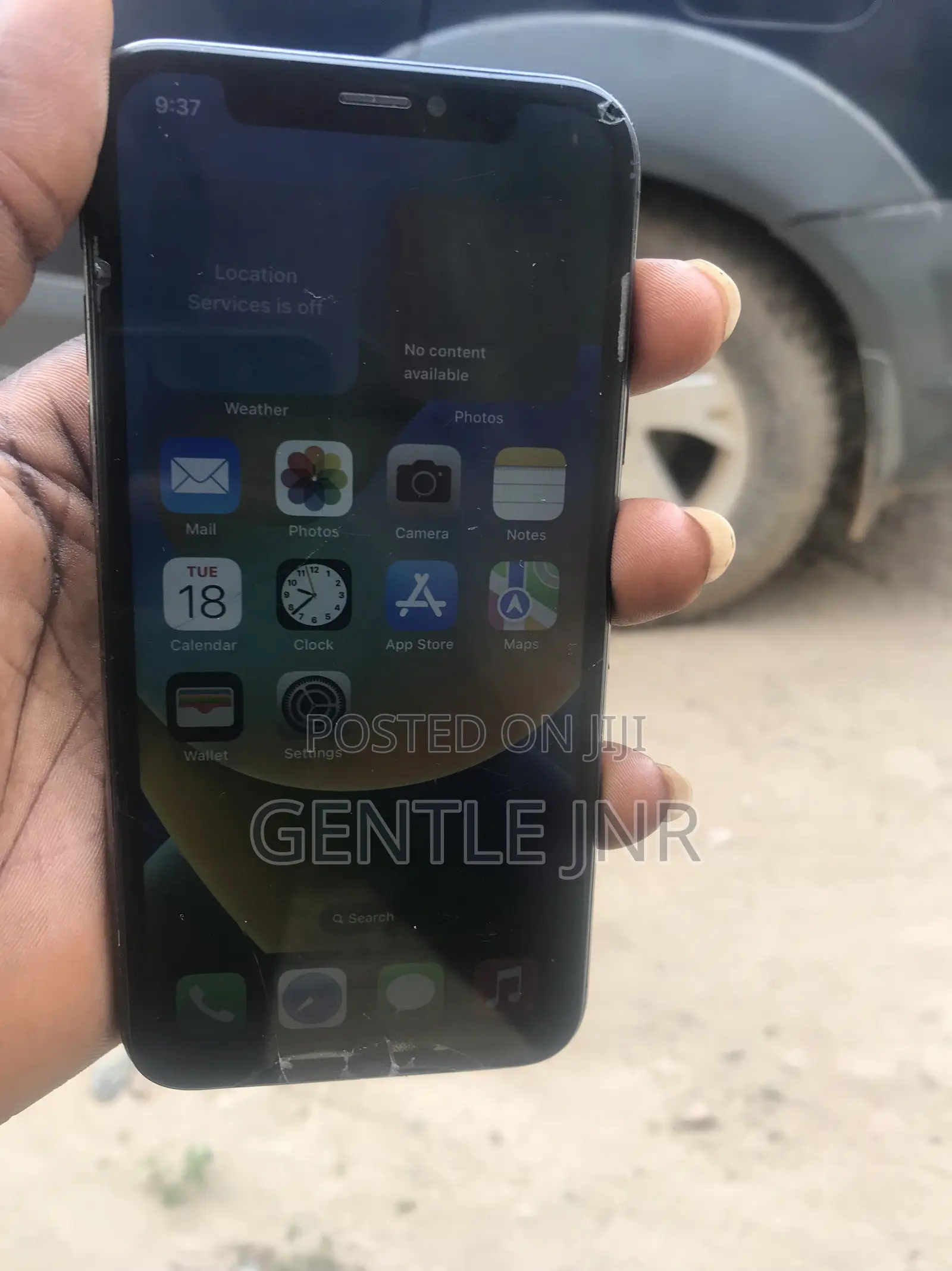 Apple iPhone X 64 GB Black