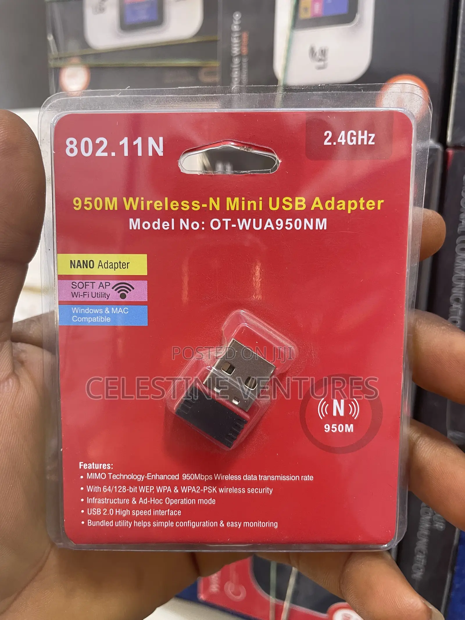 Wireless WiFi USB Adapter