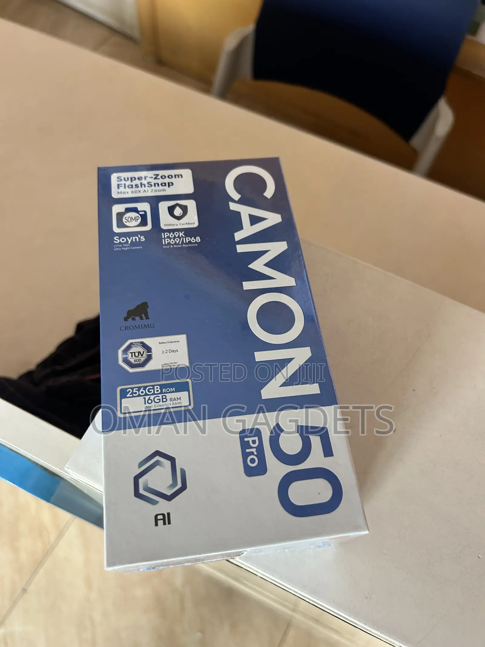 New Tecno Camon 50 Pro 256 GB Orange