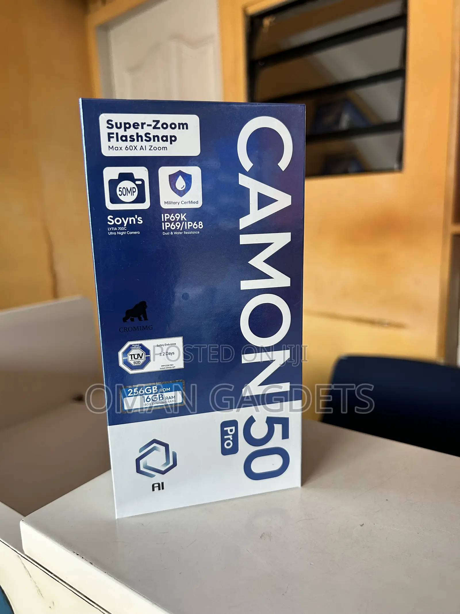 New Tecno Camon 50 Pro 256 GB Orange