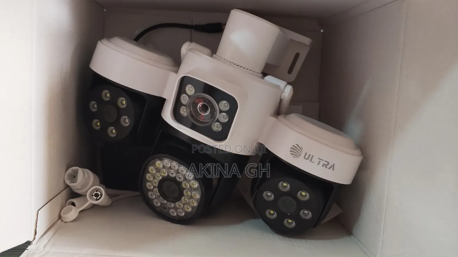 V380 Smart PTZ Wifi 3 Lens Security Camera