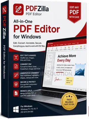 PDFZilla PDF Editor for Windows