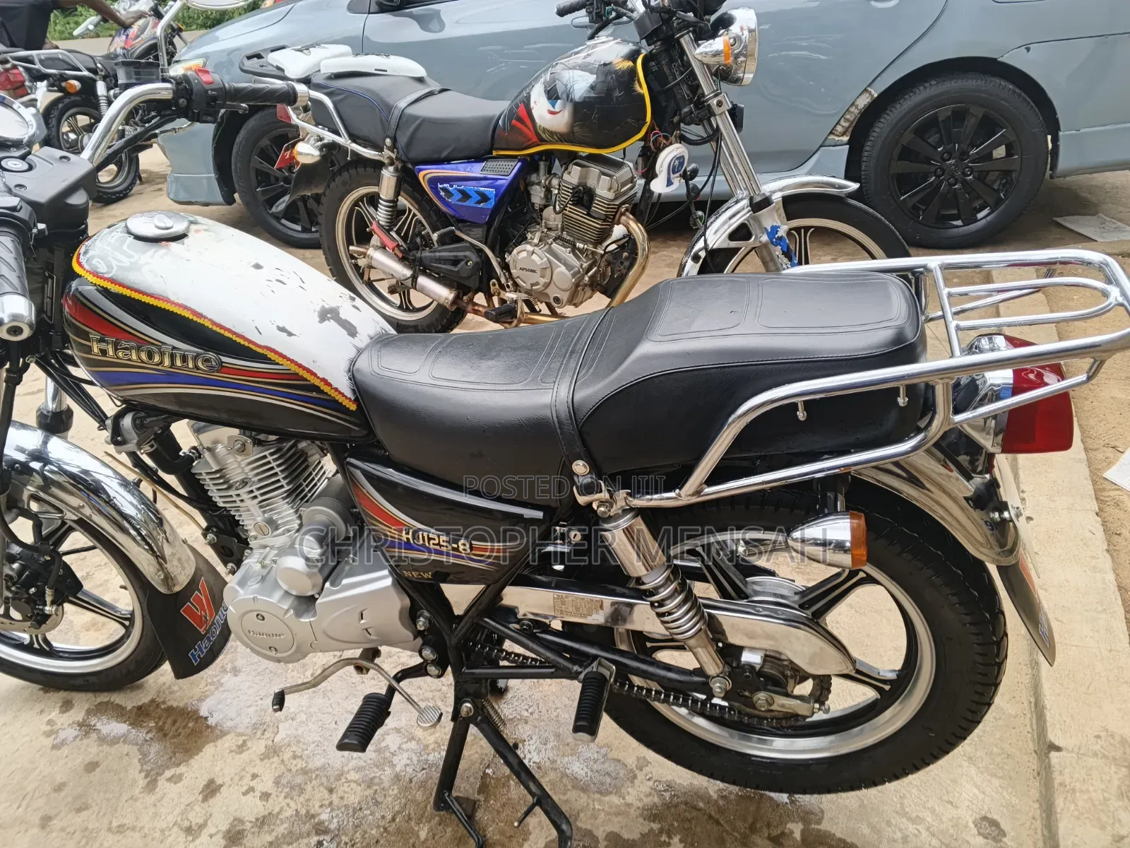 Haojue HJ125-8K 2025 Black