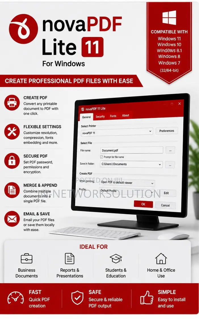 NovaPDF Lite 11 for Windows