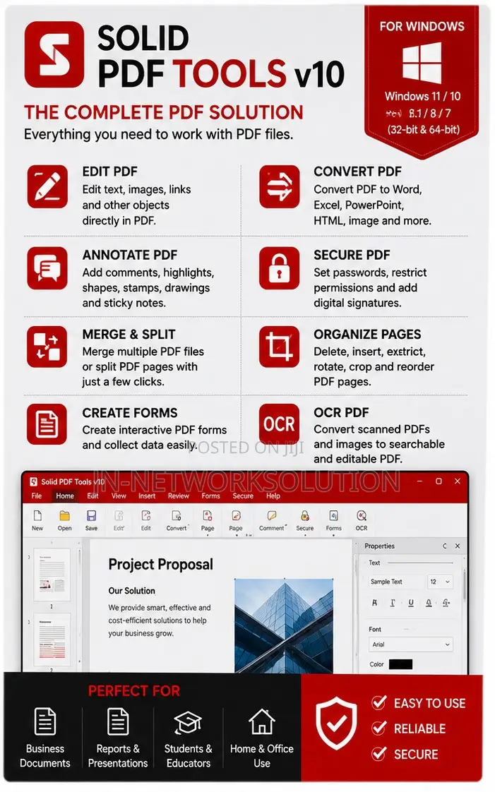 Solid PDF Tools V10 for Windows